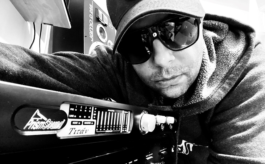 Kav with his Prism Sound Titan