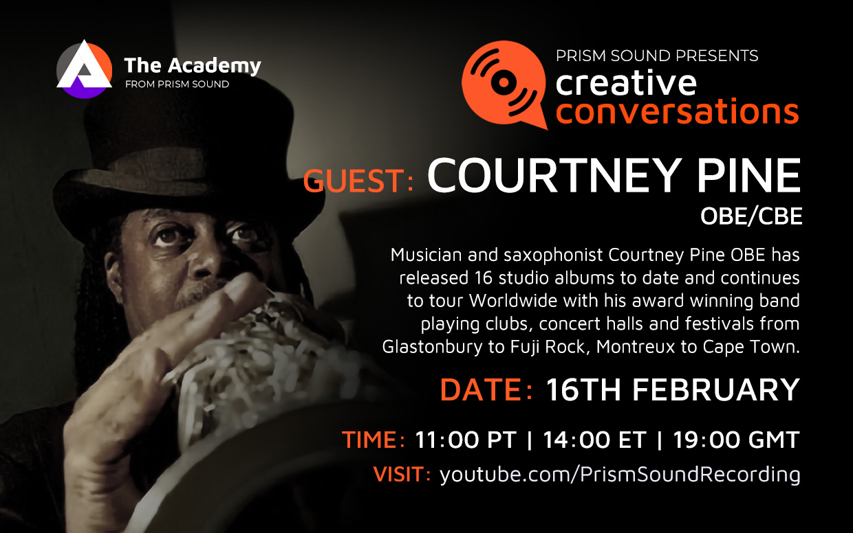 Courtney Pine Creative Conversation