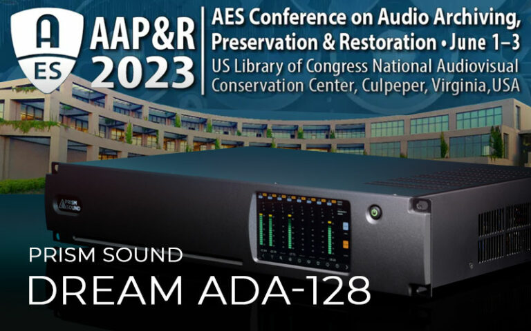 2023 AES International Conference on Audio Archiving, Preservation ...