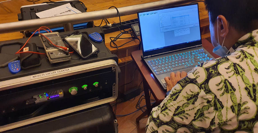 Acoustician Handy Widjaya Uses Prism Sound’s Atlas Audio Interface To Check Room Acoustics and Sound Systems