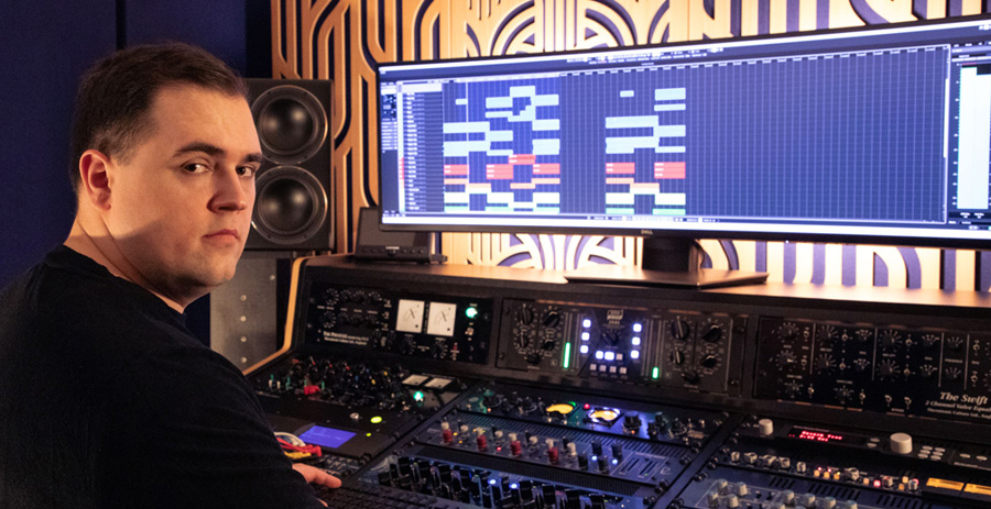Rafael Krux in his South London Studio