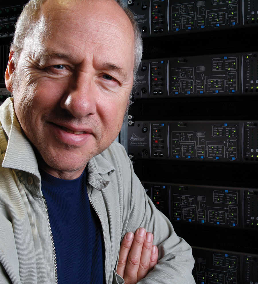 Prism Sound ADA-8XR converters with Mark Knopfler