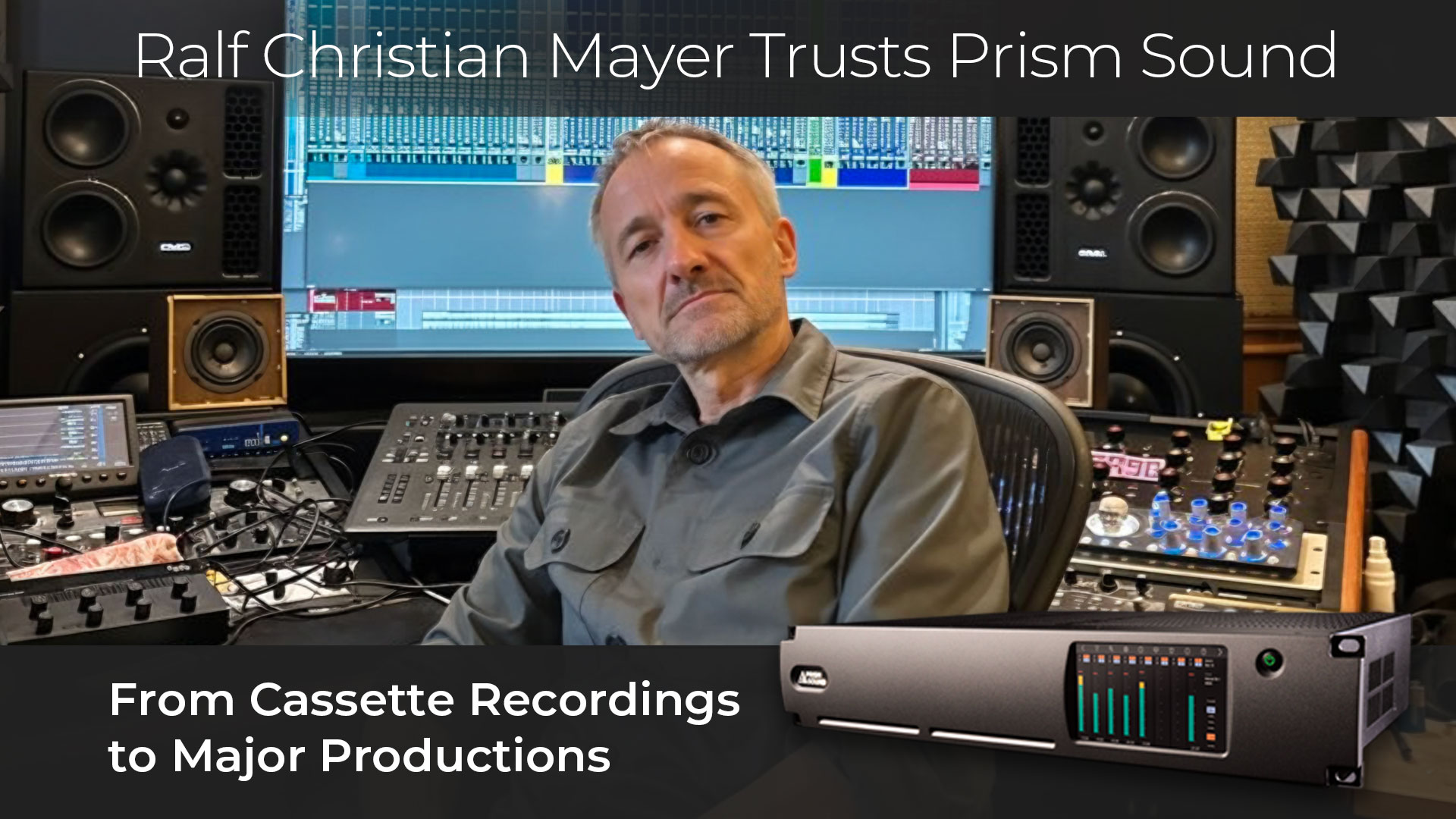 German engineer and producer Ralf Christian Mayer