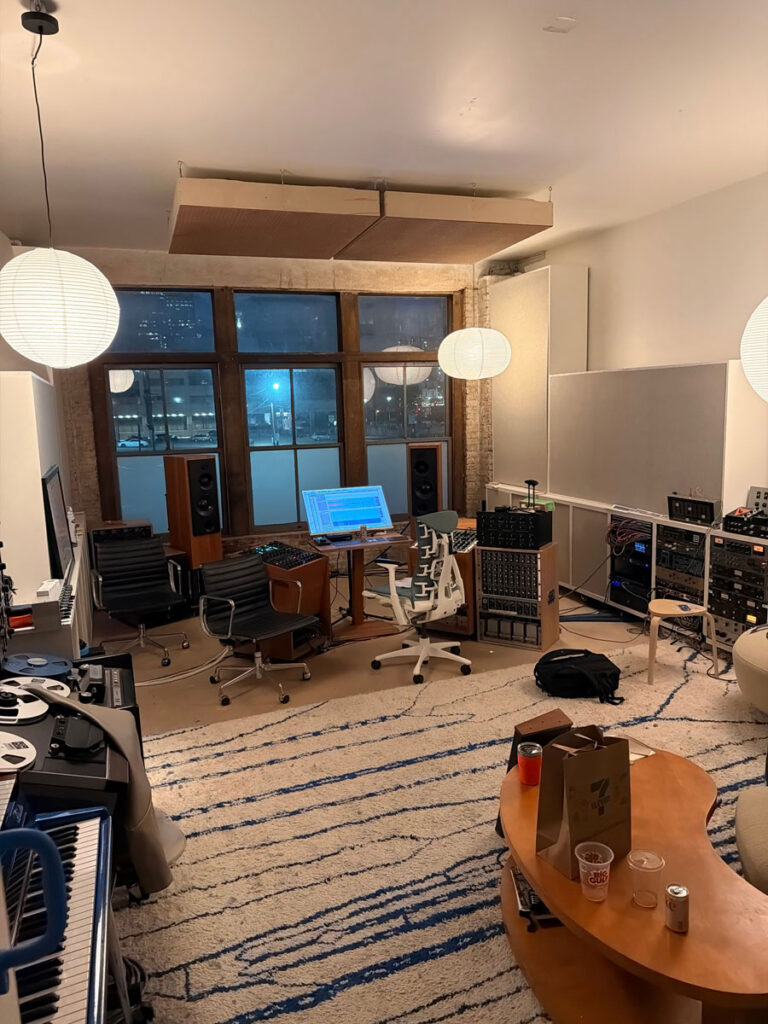 Josh Block's studio setup